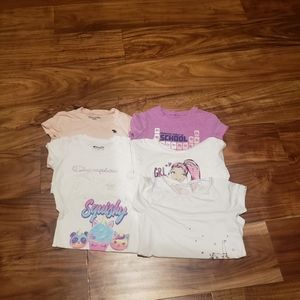 Girls shirts 6 pack size small